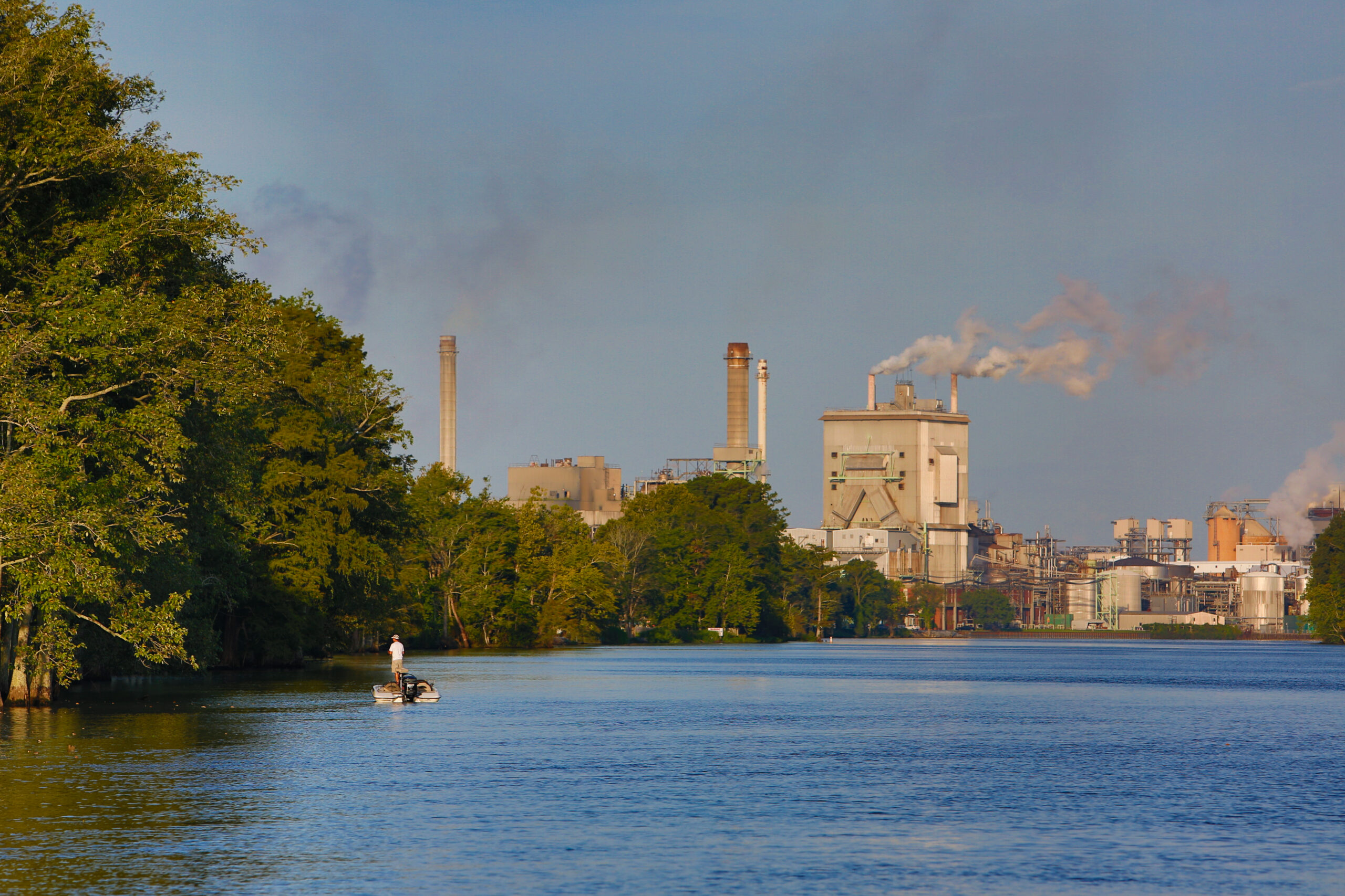 Domtar Mill Roanoke River